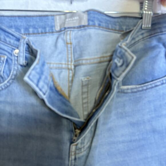 Everlane Women's Size 28 Regular Curvy Cheeky Ankle Jean Light Blue Denim Wash - Picture 7 of 9